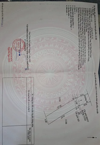 Bán Đất 150m2 có sẵn 100 m2 thổ cư giá 1.2 tỷ tại Xã Vinh Thanh Huyện Phú Vang Thừa Thiên Huế
