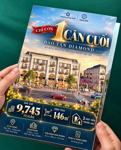 💎 CHỈ CÒN 1 CĂN CUỐI – ĐÀO TẤN DIAMOND