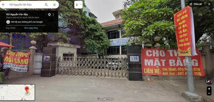 Cho thuê Mặt bằng kinh doanh 260m2 giá 180 triệu tại Đường Nguyễn Văn Đậu Phường 05 Quận Bình Thạnh TP. Hồ Chí Minh