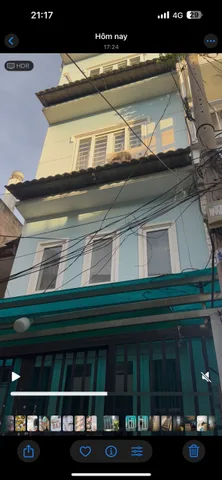GIÁ TỐT: BÁN NHÀ 39,9M2, 5 TẦNG, 4PN,  SẴN SỔ  HẺM 146 VŨ TÙNG, BÌNH THẠNH GIÁP QUẬN 1