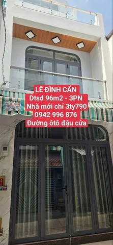 Bán Nhà riêng 32m2 có sẵn 32 m2 thổ cư giá 3.79 tỷ tại Đường Lê Đình Cẩn Phường Bình Trị Đông Quận Bình Tân TP. Hồ Chí Minh