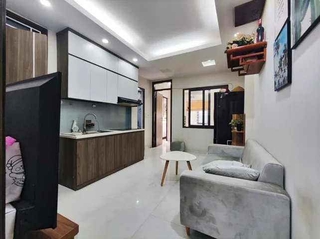 CHO THUÊ CĂN HỘ CHUNG CƯ PHỐ HÀO NAM, ĐỐNG ĐA, 2 NGỦ FULL ĐỒ, GẦN BÃI Ô TÔ