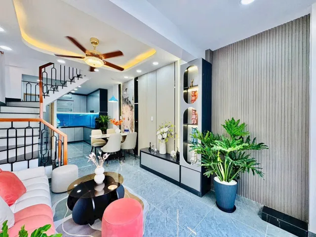 SÁT MẶT TIỀN PHAN VĂN TRỊ HẺM XE HƠI 6M 44M2 2 TẦNG ĐÚC 3PN 6.19 TỶ