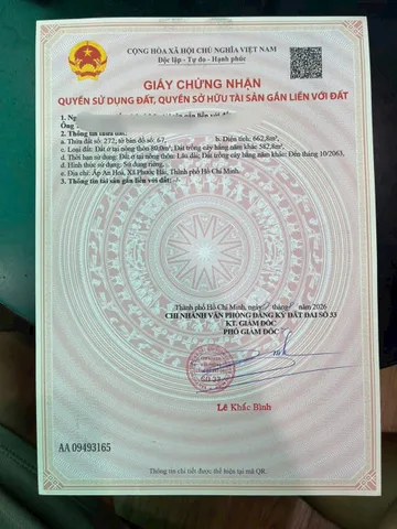 CẮT LỖ! ĐẤT BIỂN PHƯỚC HẢI 682M2 GIÁ CHỈ 1Ty580. LƯNG TỰA NÚI, MẶT HƯỚNG BIỂN
