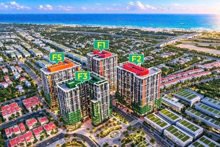 CHỈ 32TR/M2 CHO CĂN 1PN+ SÂN VƯỜN, 80M2, F2 FOURS TOWER