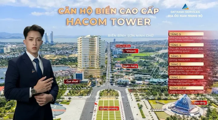 CĂN HỘ BIỂN CAO CẤP HACOM TOWER - SỞ HỮU VĨNH VIỄN, GIÁ DƯỚI 2 TỶ!