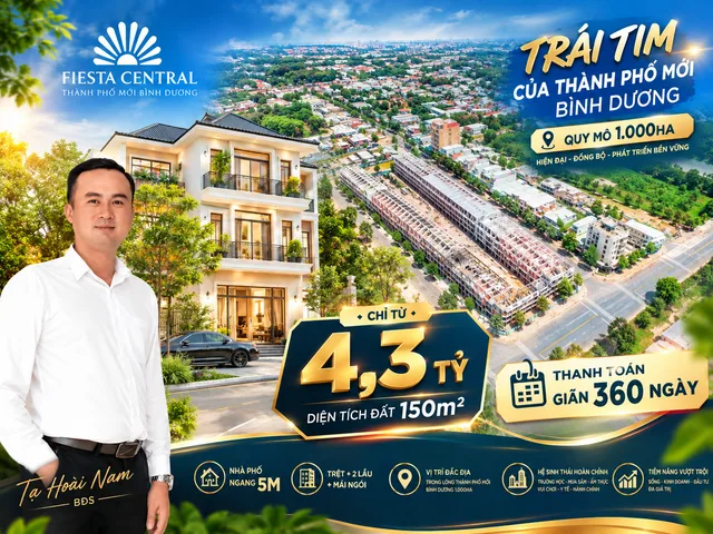 Bán Nhà riêng 150m2 có sẵn 150 m2 thổ cư giá 4.3 tỷ tại Đường Lê Lợi Phường Hoà Phú Thành phố Thủ Dầu Một Bình Dương