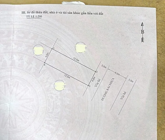 Bán Đất 50m2 có sẵn 50 m2 thổ cư giá 3.9 tỷ tại Phường Sở Dầu Quận Hồng Bàng Hải Phòng