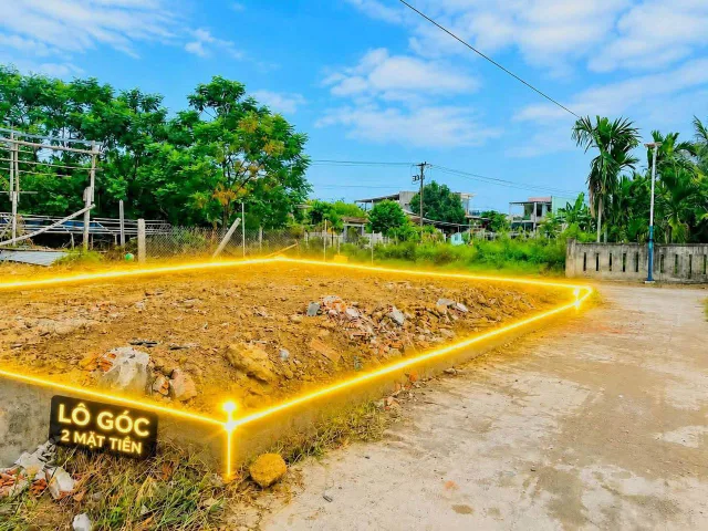 SIÊU PHẨM LÔ GÓC 130 M2 - SẴN SỔ - NAM HOÀ KHƯƠNG- GIÁ 850 TRIỆU