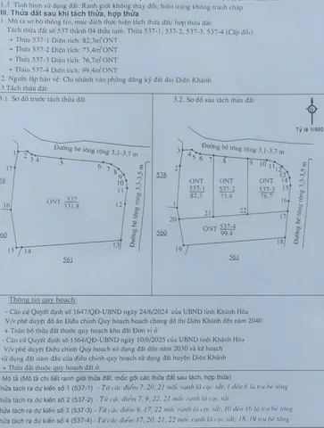 BÁN LÔ ĐẤT ĐẸP GIÁ RẺ Ở DIÊN ĐIỀN , DIÊN KHÁNH . DT 73,4m2 , FULL ĐẤT ONT . KHU DÂN CƯ . GIÁ CHỈ 679 TRIỆU