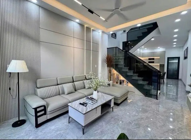 🍀 Cần Tiền Về Quê Bán Nhanh Căn Nhà Trệt Lầu Mới Xây Ngay Chợ Thạnh Phú