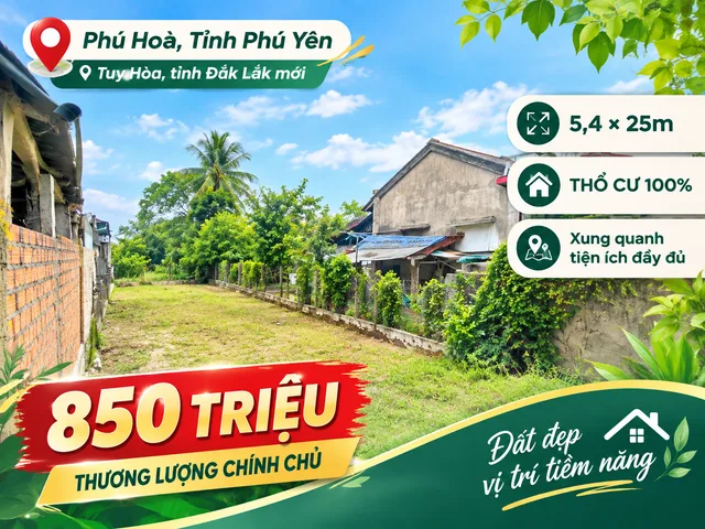 Bán nhà tại xã Hoà An, huyện Phú Hoà, Tỉnh Phú Yên