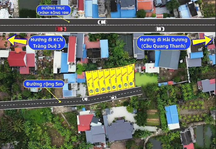 Bán Đất 61m2 sổ đỏ lâu dài giá 950 triệu tại Xã Bát Trang Huyện An Lão Hải Phòng