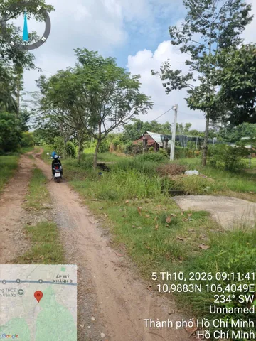 (L391) Đất mặt Kênh N38.7, xã Thái Mỹ, dt 2.119m2, thổ cư 93m2, giá 2 tỷ 800