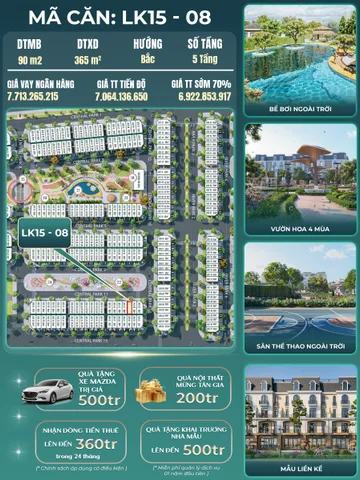 🏡 LK15-08 HOÀNG HUY GREEN RIVER – 90M², GIÁ TỪ 6,92 TỶ