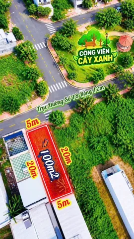 Bán Đất 100m2 KDC Thái Sơn giá 2.1 tỷ tại Đường Long Hậu Xã Long Hậu Huyện Cần Giuộc Long An cách Phú Mỹ Hưng 30 phút