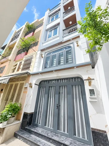 Bán Nhà 72m2 -5 lầu - chỉ 12,49 tỷ xây mới 100% có thang máy ngay Lê Quang Định