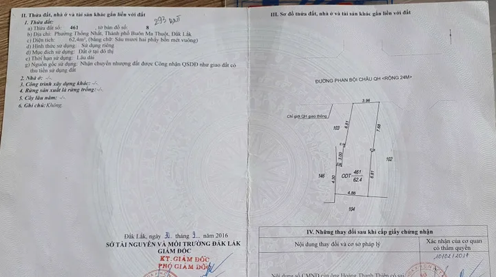 🔥 CHỈ 12 TỶ – NHÀ MẶT TIỀN PHAN BỘI CHÂU, BUÔN MA THUỘT 🔥