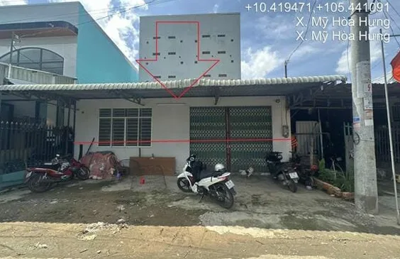 THANH LÍ : NHÀ 4 TẦNG BTCT MẶT TIỀN 9.5M – TP. LONG XUYÊN, AN GIANG