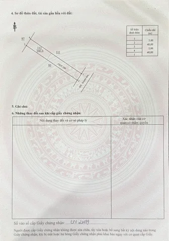 Bán Đất 200m2 có sẵn 100 m2 thổ cư giá 595 triệu tại Xã Tân Lập Huyện Đồng Phú Bình Phước