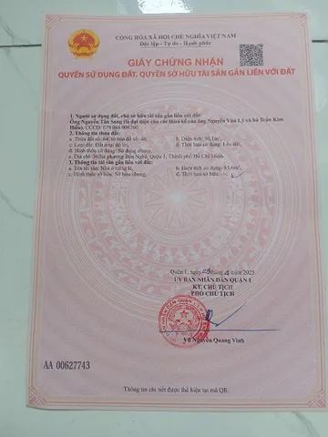 Bán Nhà Mặt Tiền 36Bis Lê Lợi, P. Bến Nghé, Quận 1