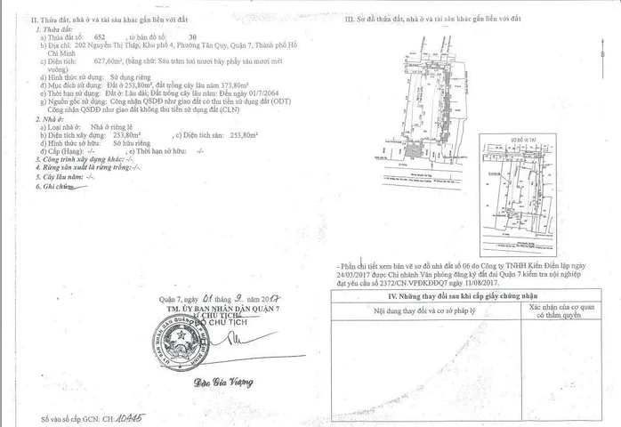 Bán Nhà Mặt Tiền 202 Nguyễn Thị Thập, Phường Tân Quy, Quận 7