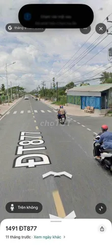 BÁN ĐẤT MẶT TIỀN NHỰA GẦN DT877 – GÒ CÔNG
