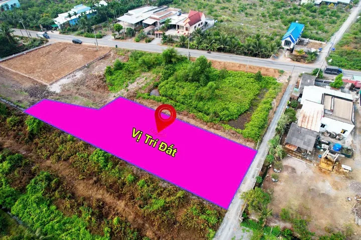 2 lô F0 đất thổ vườn sát ĐT 816, Thạnh Hoà, Bến Lức, Long An, giá đầu tư 1,15 tỷ/ lô