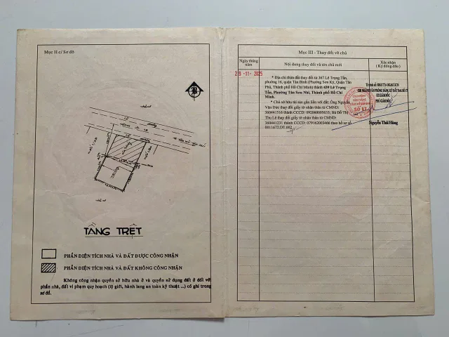 Bán Nhà Mặt Tiền 439-439A Lê Trọng Tấn, Sơn Kỳ, Tân Phú