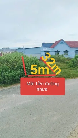 Bán Đất 160m2 Mặt Tiền Đường Hoa Vàng
5x32m