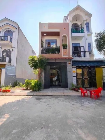Nhà cát tường phú sinh 4x14m như hình, hoàn công