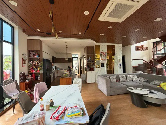 H3087* Biệt thự ngang 15m có thang máy sát Vạn Phúc City - 3x tỷ