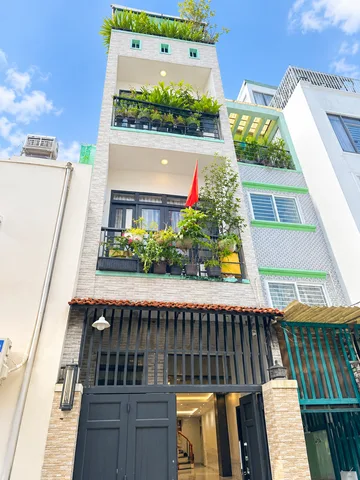 Bán Nhà 82m2 - 4 lầu - Chỉ 10 tỷ hẻm ô tô né nhau ngay Nơ Trang long
