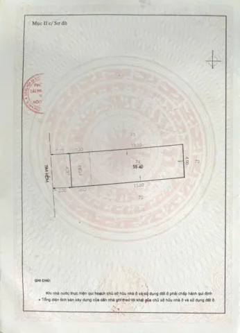 Bán Nhà riêng 56m2 có sẵn 56 m2 thổ cư giá 9 tỷ tại Đường Vườn Lài Phường Phú Thọ Hòa Quận Tân Phú TP. Hồ Chí Minh