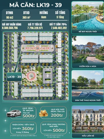 🔥 LK19-39 – CĂN MẶT CÔNG VIÊN, 90M² – GIÁ CHỈ 7,6 TỶ