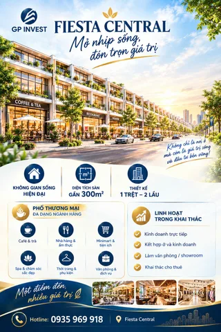 Bán Nhà Phố FIESTA CENTRAL150m2 giá 4.62 tỷ tại Đường Lê Lợi Phường Hoà Phú Thành phố Thủ Dầu Một Bình Dương