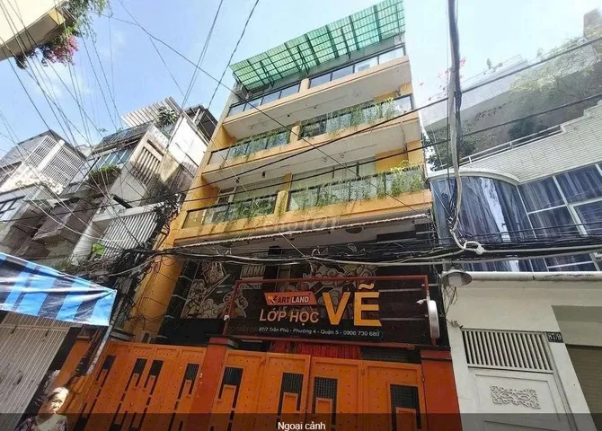 Cần bán toà nhà HXH 87 đường Trần Phú , Quận 5 , 149m2 , 5 tầng - Thang Máy , 25,5 tỷ