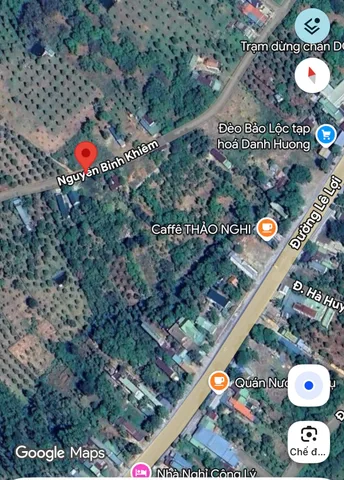 Bán Đất 1517m2 có sẵn 75 m2 thổ cư giá 2.65 tỷ tại Đường Nguyễn Bỉnh Khiêm - Chọn - Xã Đạ Huoai 2 Lâm Đồng