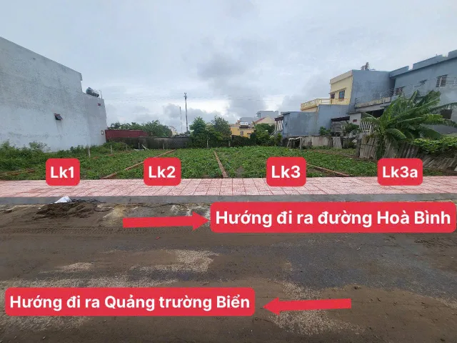 Bán Đất 95m2 có sẵn 90 m2 thổ cư giá 2.2 tỷ tại Đường Hoà Bình Thị trấn Quất Lâm Huyện Giao Thủy Nam Định