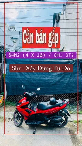 Bán Đất 64m2 có sẵn 64 m2 thổ cư giá 2.95 tỷ tại Đường số 12 Phường Trường Thạnh Quận 9 TP. Hồ Chí Minh