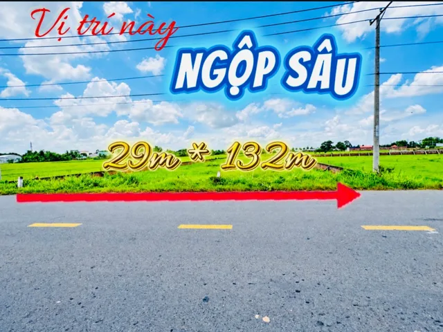 Ngộp Ngân hàng | Lô đất 2 mặt tiền trung tâm Bến Cầu | 3852,3 m2 _ có thổ | bán hết rẻ 10ty050