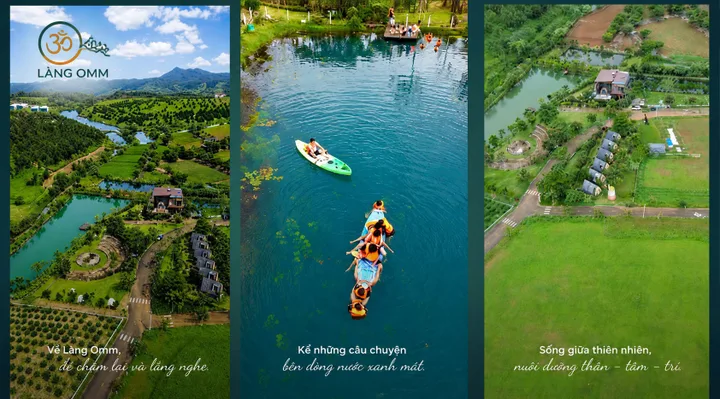 🛶 LÀNG OMM – KHÔNG GIAN SỐNG GẮN VỚI TRẢI NGHIỆM