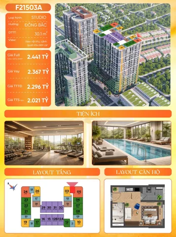 Bán Căn hộ chung cư 30.1m2 giá 2.44 tỷ tại Đường Minh Mạng Phường Hoà Quý Quận Ngũ Hành Sơn Đà Nẵng
