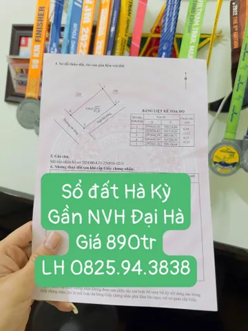 Bán Đất 91m2 có sẵn 91 m2 thổ cư giá 890 triệu tại Xã Hà Kỳ Huyện Tứ Kỳ Hải Dương