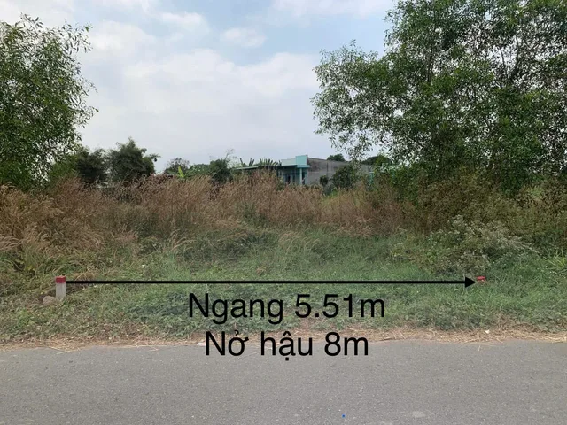 Mặt tiền Trần Huy Liệu - 264,1m2 - Gần trung tâm hành chính Đất Đỏ, giá 1 tỷ 200, nở hậu 8m!