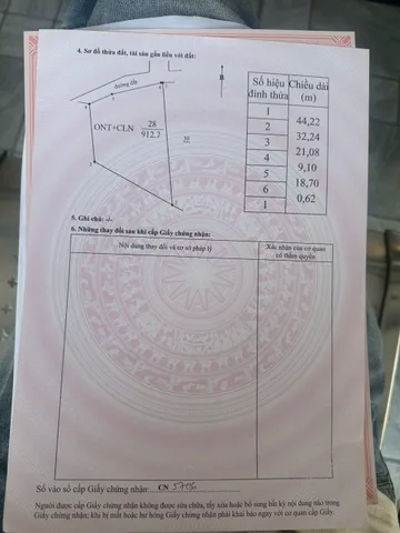 Bán Đất 1440m2 có sẵn 490 m2 thổ cư giá 2.88 tỷ tại Xã Dang Kang Huyện Krông Bông Đắk Lắk