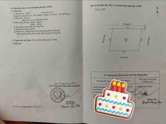 ❌❌ HÀNG HIẾM VĂN CÚ – AN ĐỒNG | 136M² NGANG 13,7M – CÓ THỂ CHIA 3 LÔ ❌❌