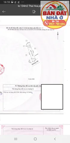 Chính chủ Bán đất và nhà cấp 4 mặt tiền ĐT743C, Thái Hòa, Tân Uyên
