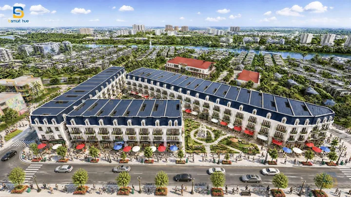 Chợ Cống đã về, nhà phố 4 tầng 2 mặt tiền hót nhất chính thức mở bán