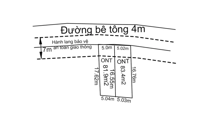 245 triệu/ 5×16 đất thổ sổ hồng riêng tân trụ Long An đất đẹp giá rẻ nhất khu vực
